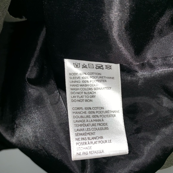 Field jacket with faux leather sleeves - Picture 4 of 5